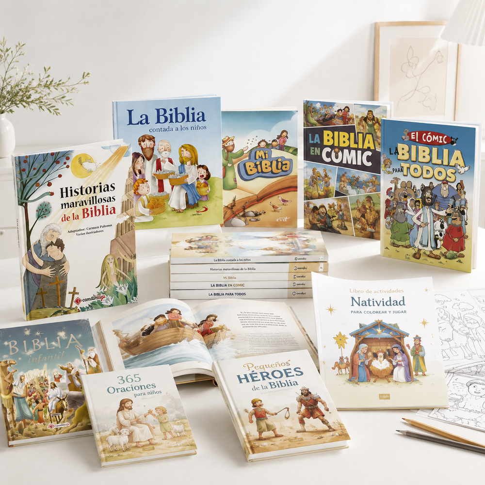 Biblias ilustradas y recursos cristianos para niños