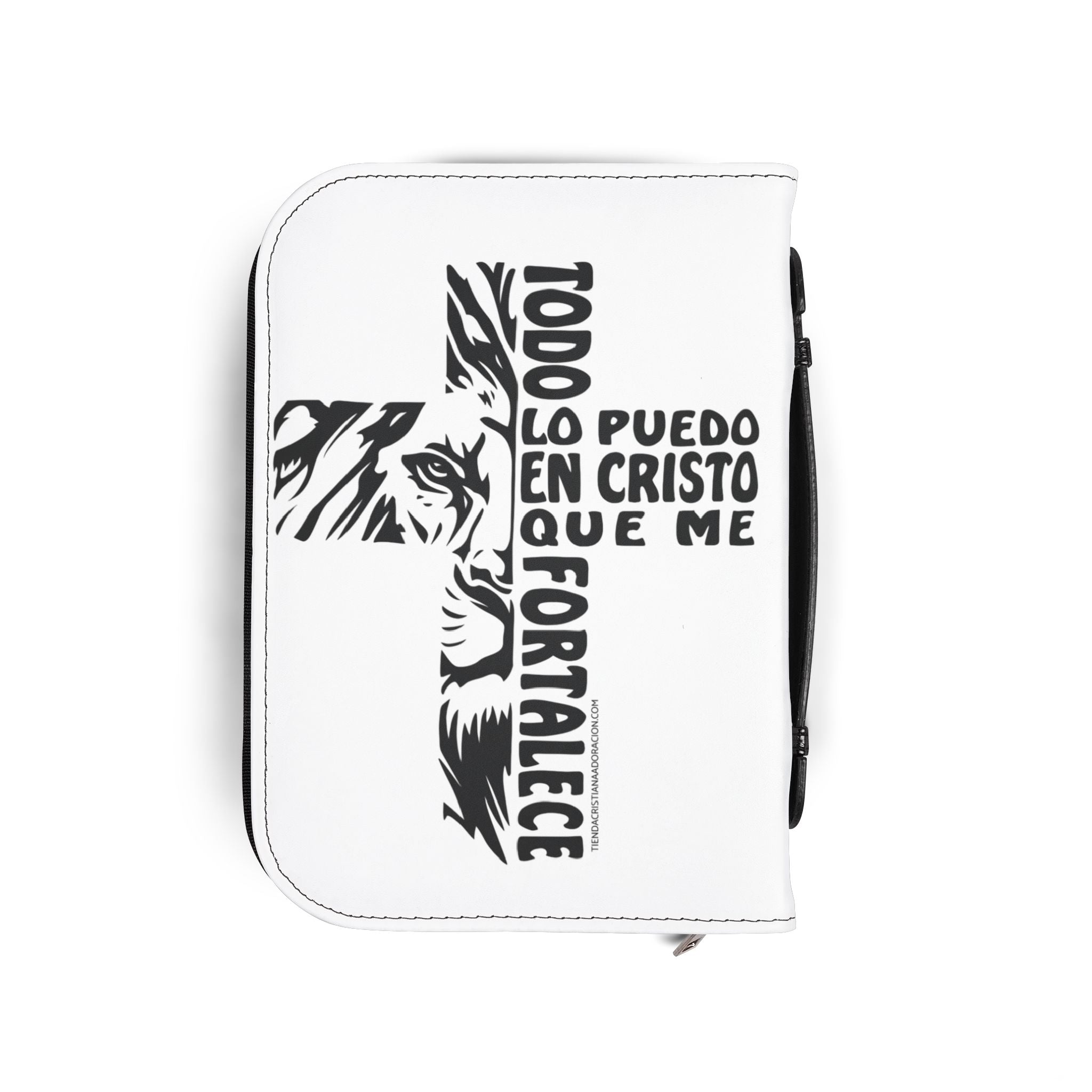 Funda para Biblia- "Todo lo puedo en Cristo que me fortalece"