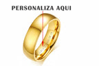 Alianzas de Fe en Acero Dorado - Personalizables