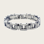 Pulsera de Acero de Titanio para Caballero Cristiano