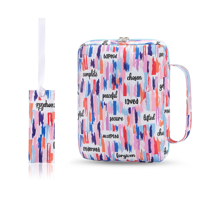 Funda de Gran Capacidad para Biblia con Marcapáginas a Juego