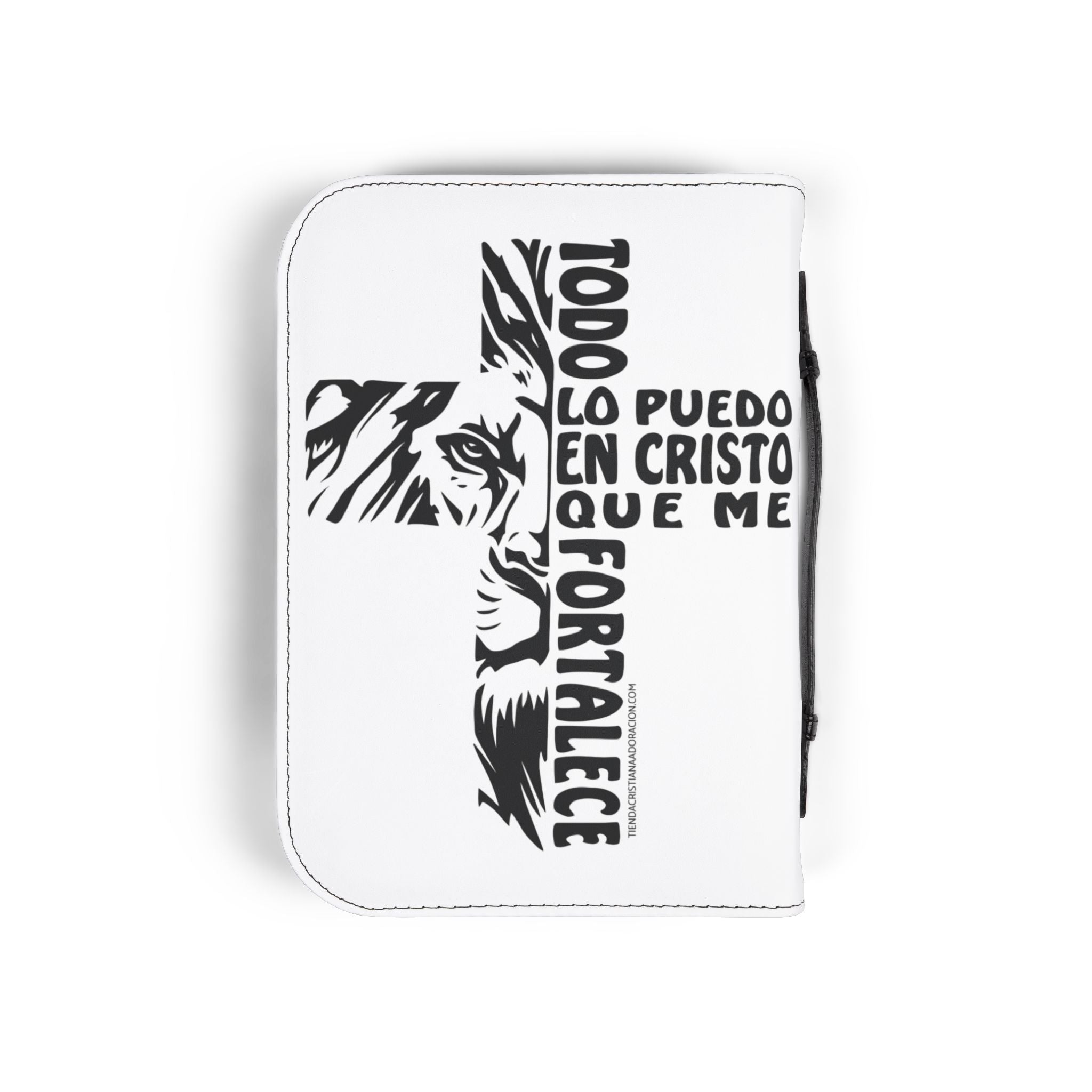 Funda para Biblia- "Todo lo puedo en Cristo que me fortalece"