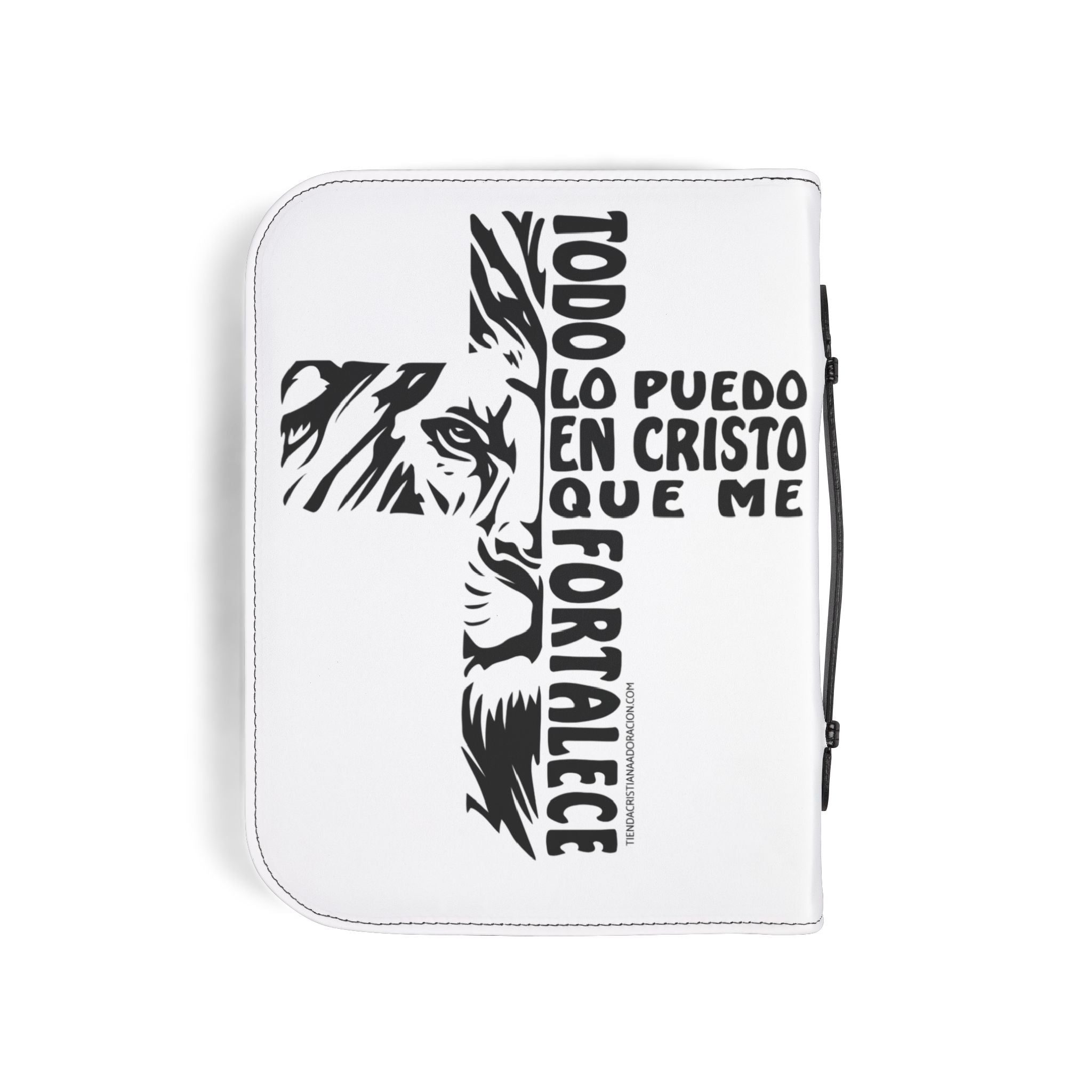 Funda para Biblia- "Todo lo puedo en Cristo que me fortalece"