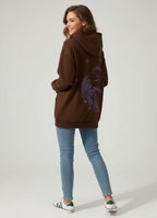 Sudadera Cristiana para Mujer El Principio y el Fin con Capucha