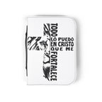 Funda para Biblia- "Todo lo puedo en Cristo que me fortalece"