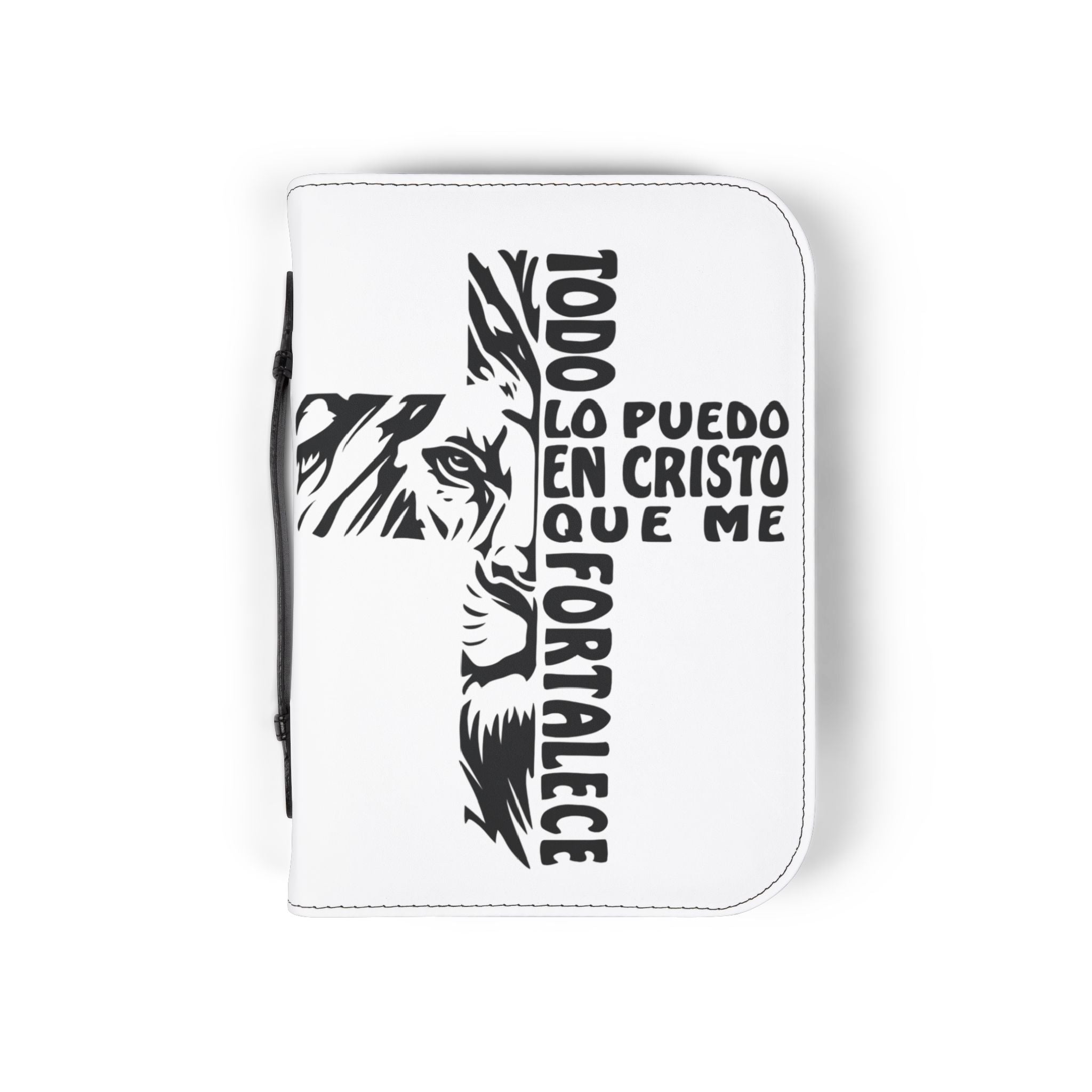 Funda para Biblia- "Todo lo puedo en Cristo que me fortalece"
