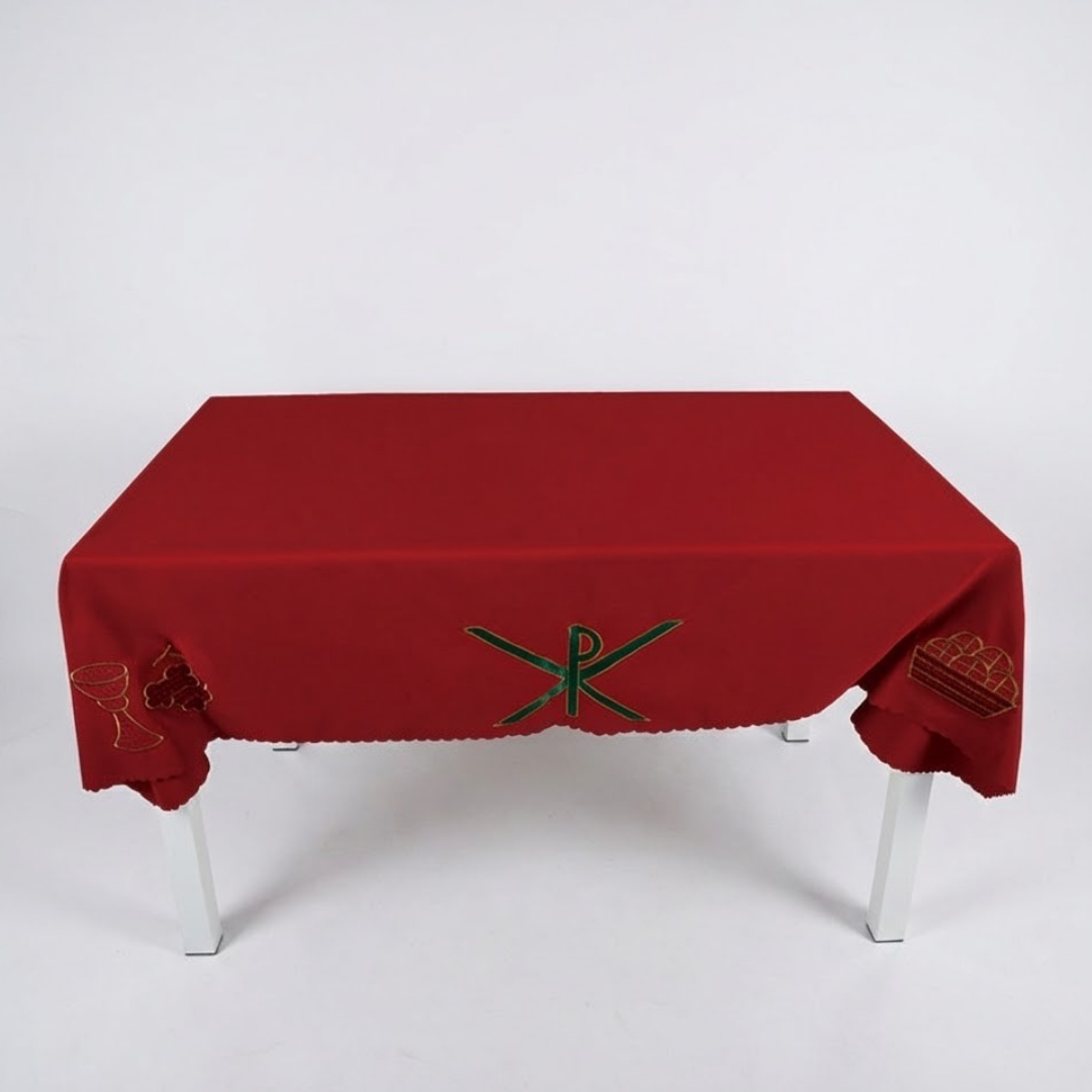 Mantel Litúrgico de Tela Mezclada para Santa Cena