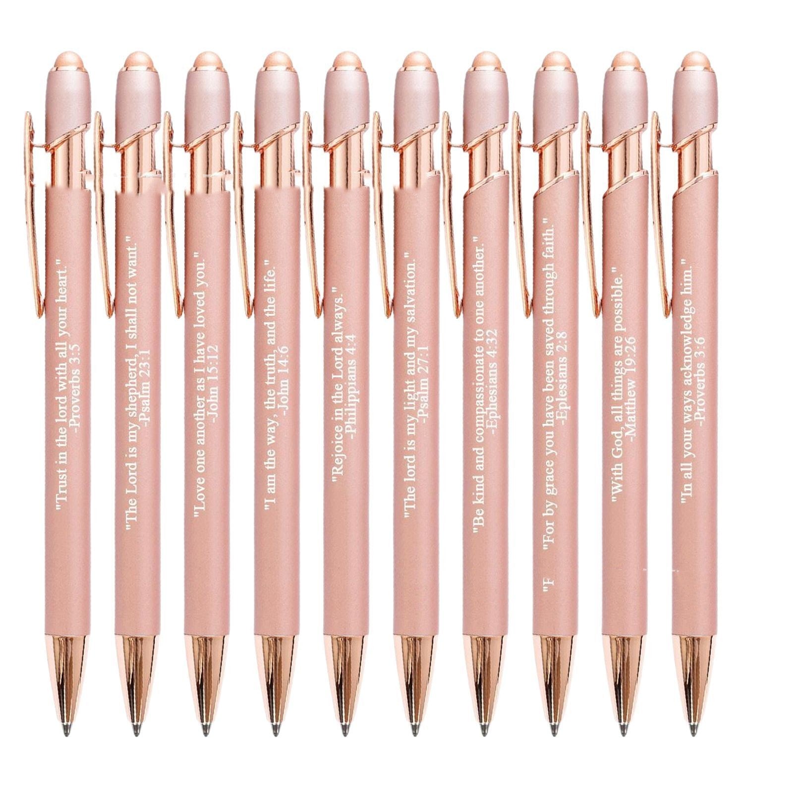 Bolígrafo de Pulsación con Puntero Digital y Grabados