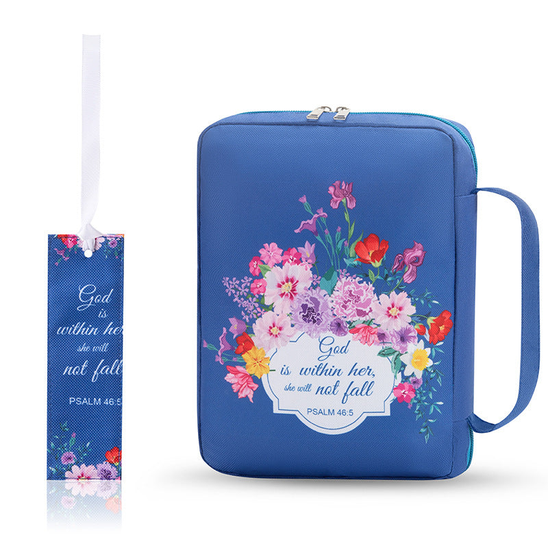 Funda de Gran Capacidad para Biblia con Marcapáginas a Juego