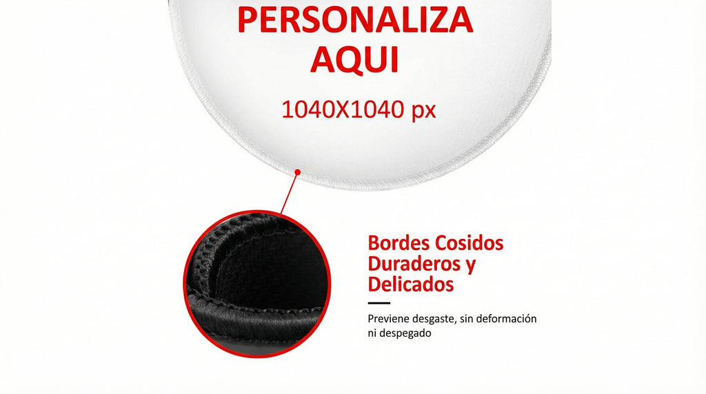 Alfombrilla para Ratón "Enfoque y Propósito" - Personalizable