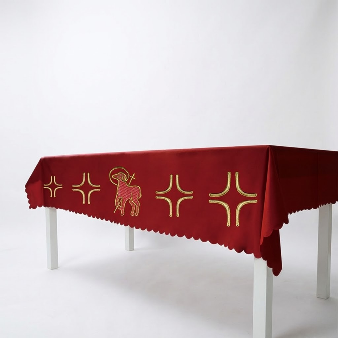 Mantel Litúrgico de Tela Mezclada para Santa Cena