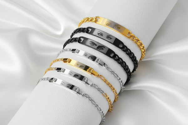 Pulsera  Personalizada con Grabado Láser