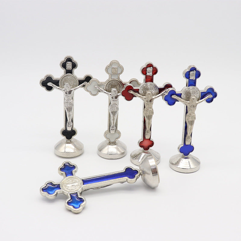 Crucifijo de Sobremesa para Coche y Hogar