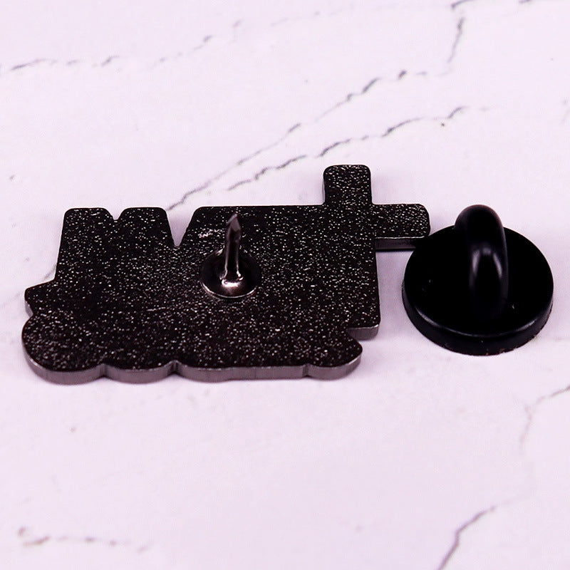 Broche  Cristiano Team Jesus de Aleación Esmaltada