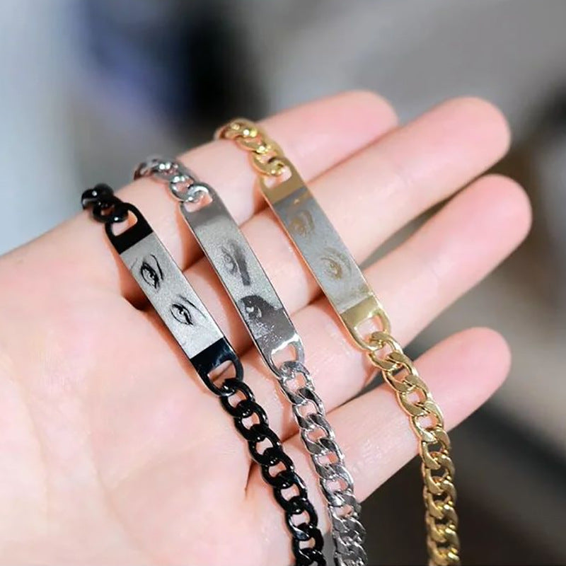 Pulsera  Personalizada con Grabado Láser