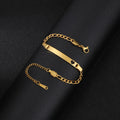 Brazalete "Corazón de Adoración" en Acero - Personalizable