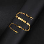 Brazalete "Corazón de Adoración" en Acero - Personalizable