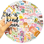 Set de 50 Pegatinas Cristianas con Mensajes de Jesús