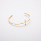 Brazalete "Luz de la Cruz" en Acero Inoxidable