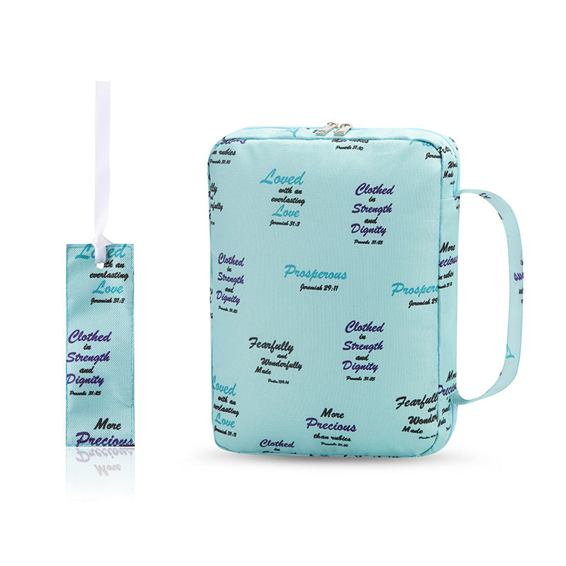 Funda de Gran Capacidad para Biblia con Marcapáginas a Juego