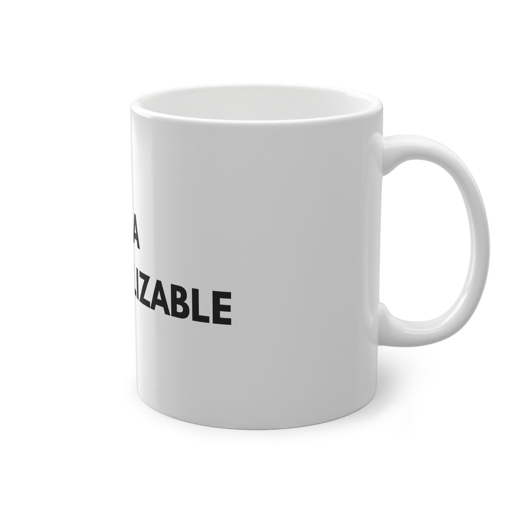 Taza de Café o Té Personalizable con  Tu Texto o Diseño Exclusivo