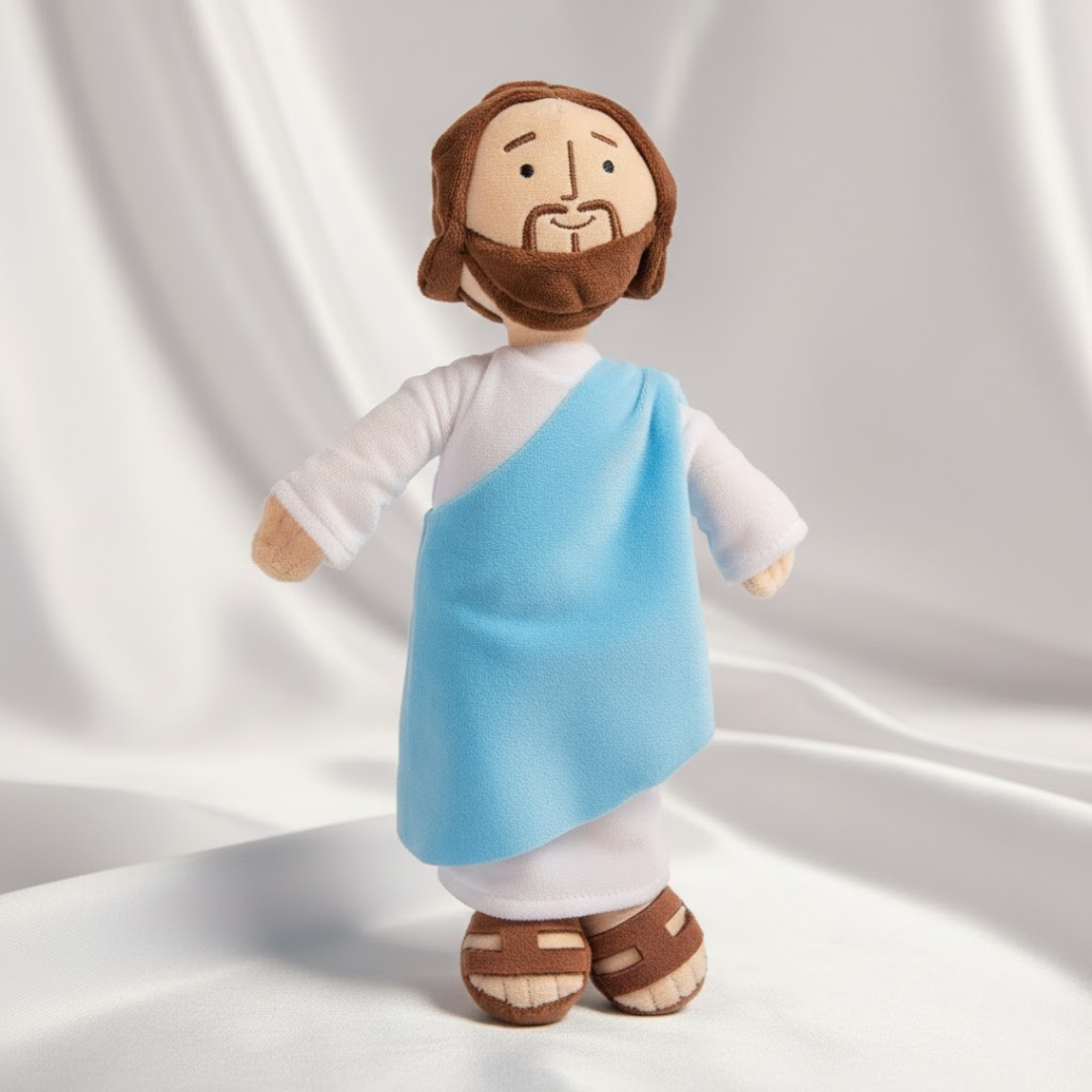 Muñecos  de Peluche Cristianos - Jesús y María Colección Bíblica