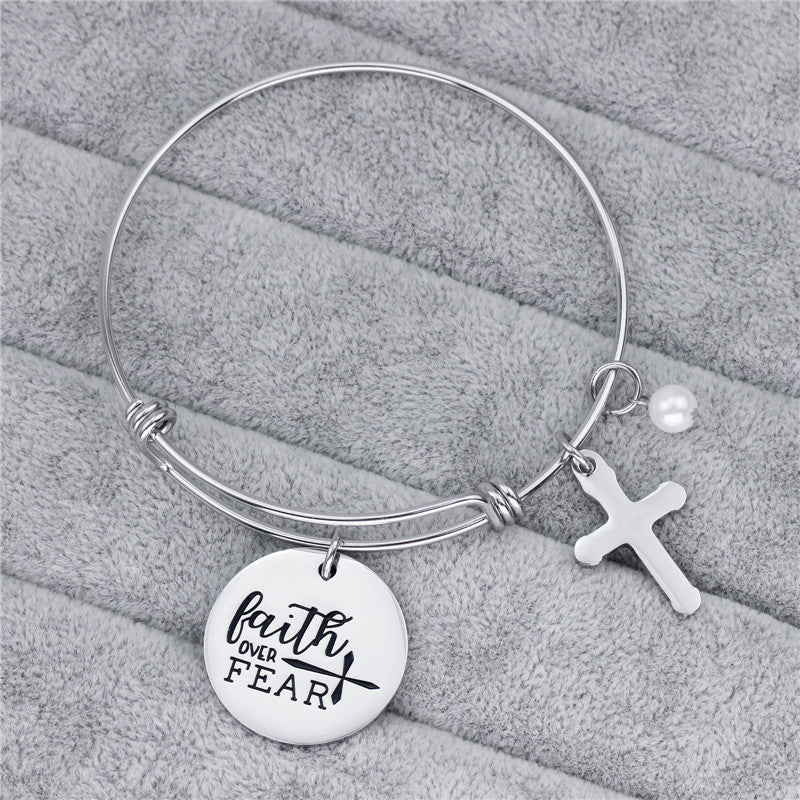 Brazalete en Acero de Titanio - Personalizable