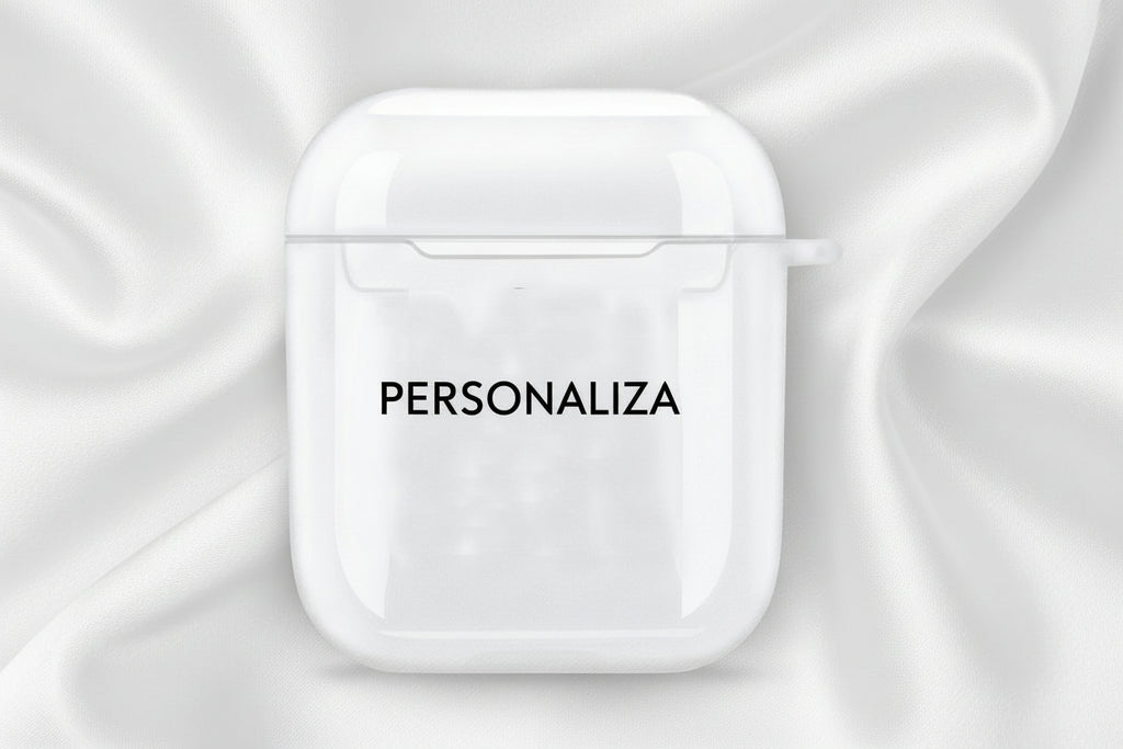 Funda Protectora Transparente para AirPods 2 -  Personalizable