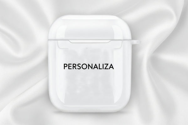 Funda Protectora Transparente para AirPods 2 -  Personalizable
