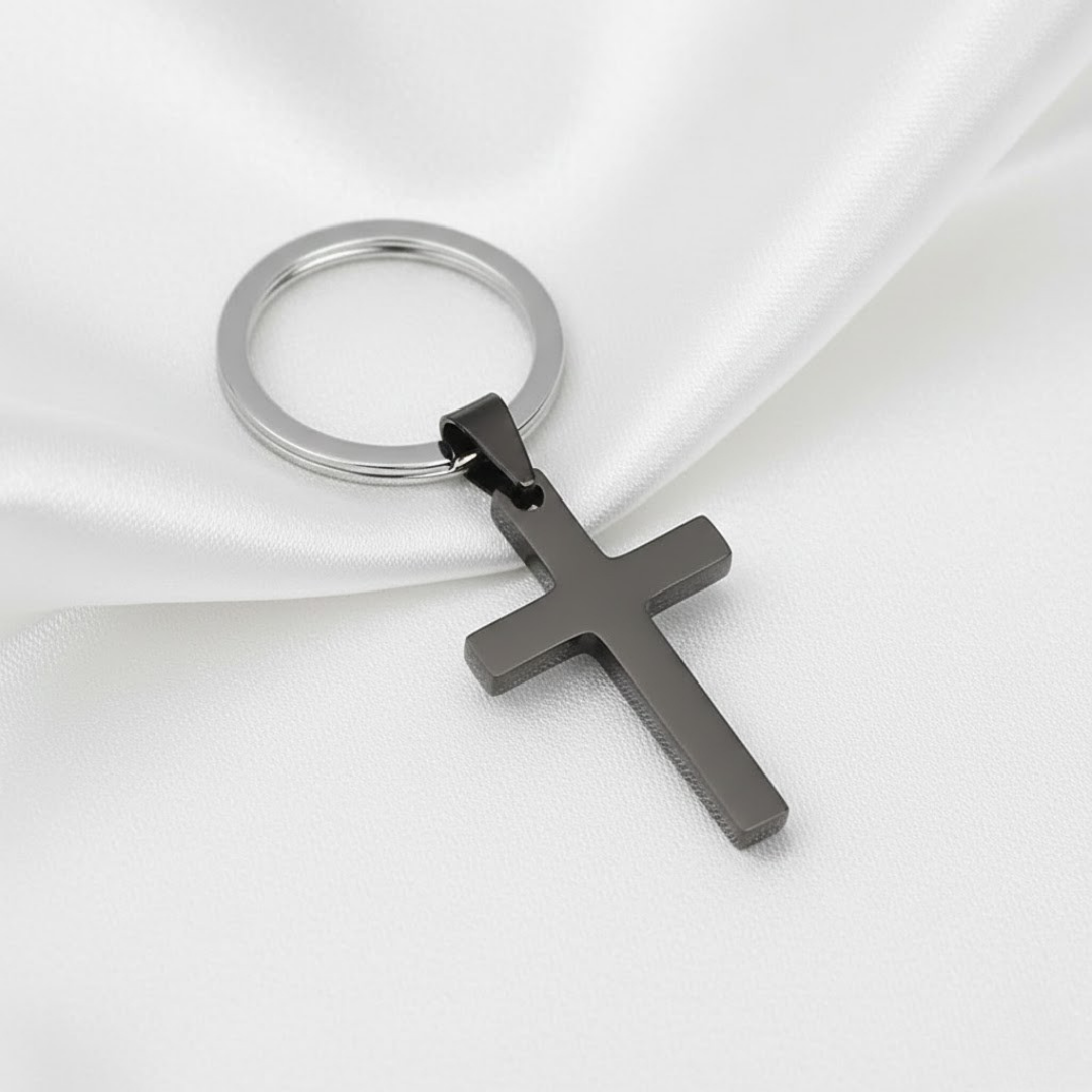 Llaveros de Cruz Cristiana en Metal - Accesorios de Fe