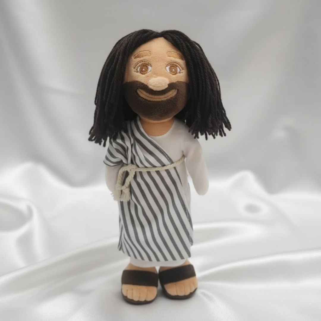 Muñecos  de Peluche Cristianos - Jesús y María Colección Bíblica