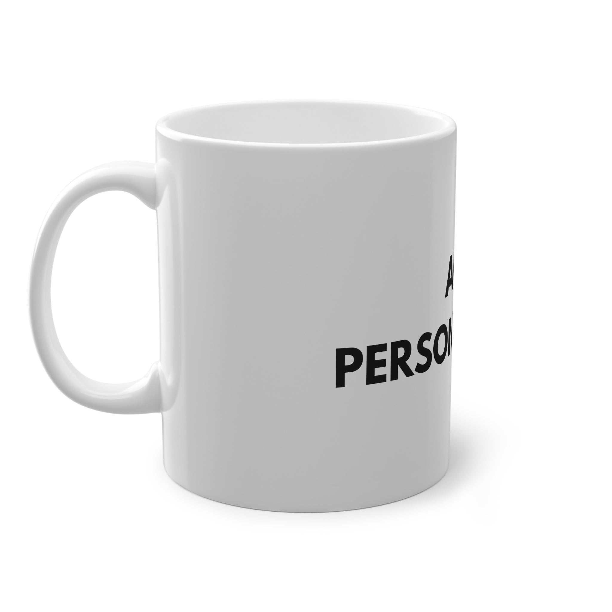 Taza de Café o Té Personalizable con  Tu Texto o Diseño Exclusivo