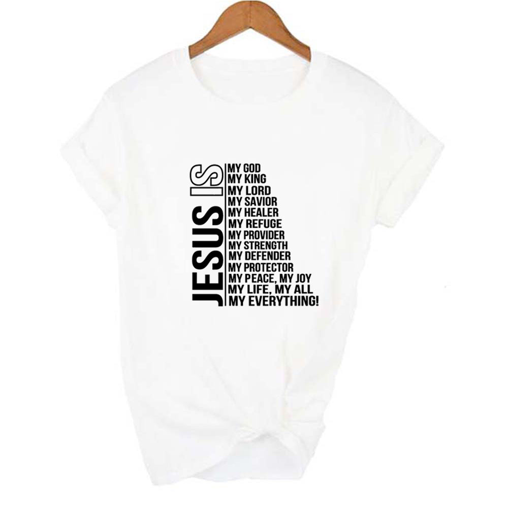 Camiseta Cristiana Jesús es Todo para Mujer