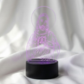 Lámpara LED -Porpora- con Efecto Tridimensional de Jesús el Salvador