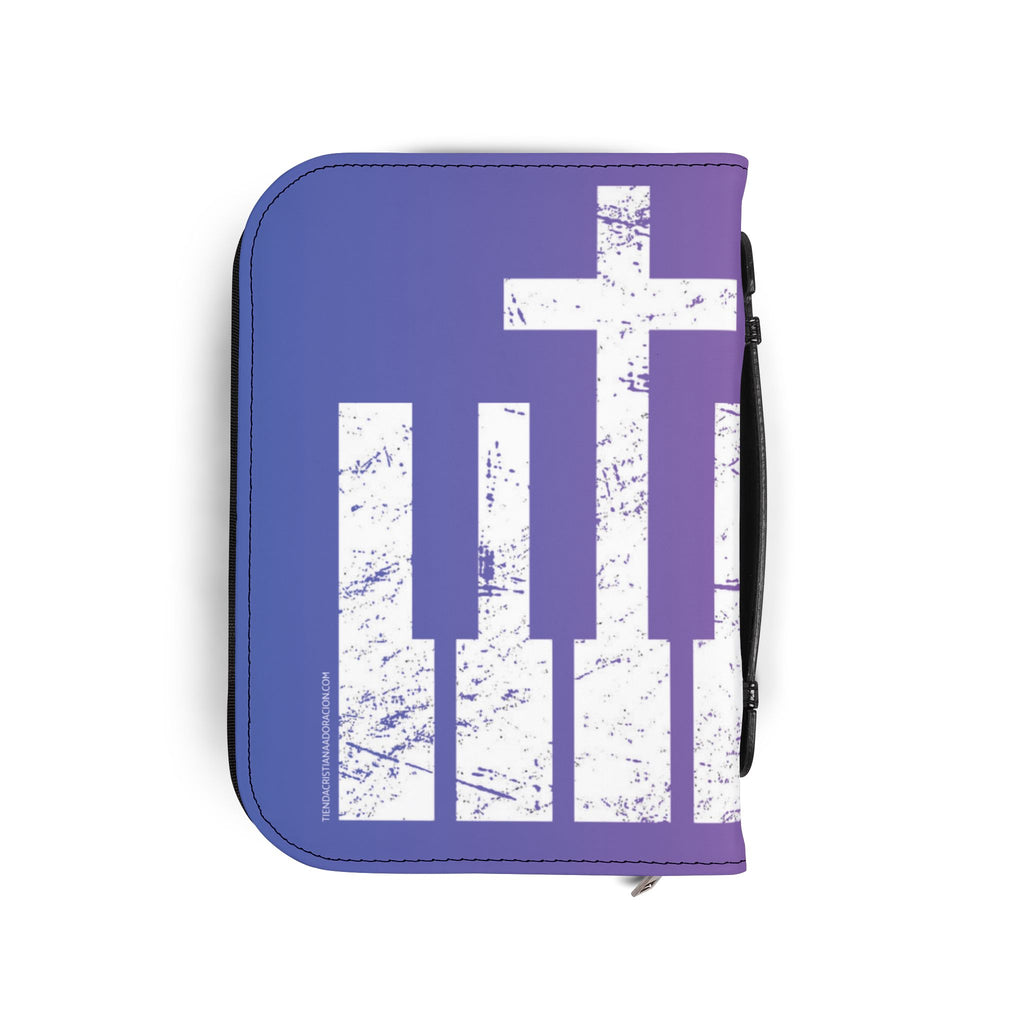 Funda para Biblia con Salmo 34:1 para Adoradores