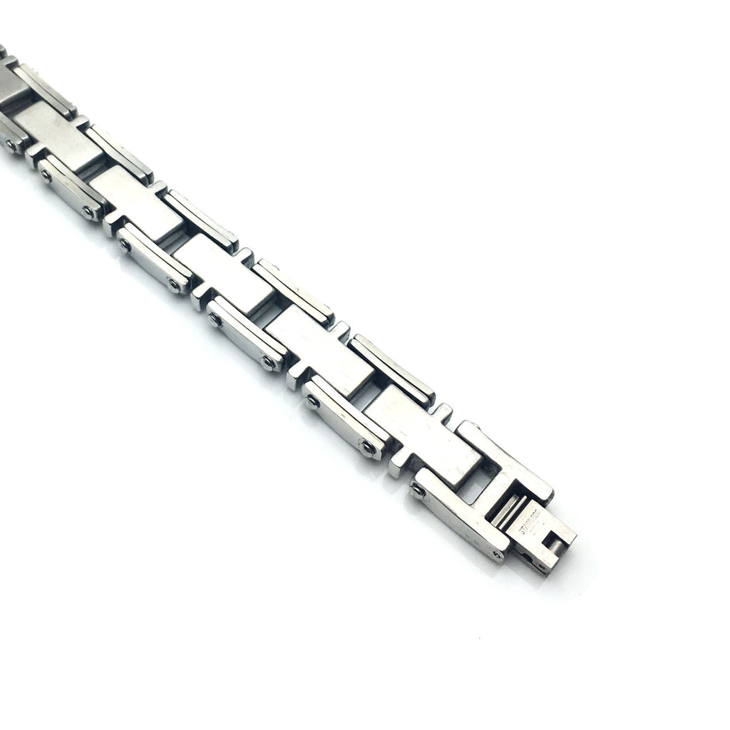 Pulsera de Acero de Titanio para Caballero Cristiano