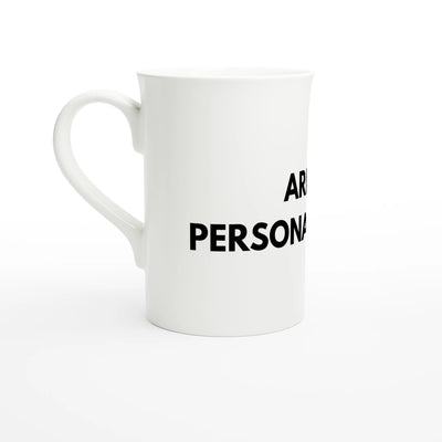 Taza Slim "Corazón de Adoración" en Porcelana - Personalizable