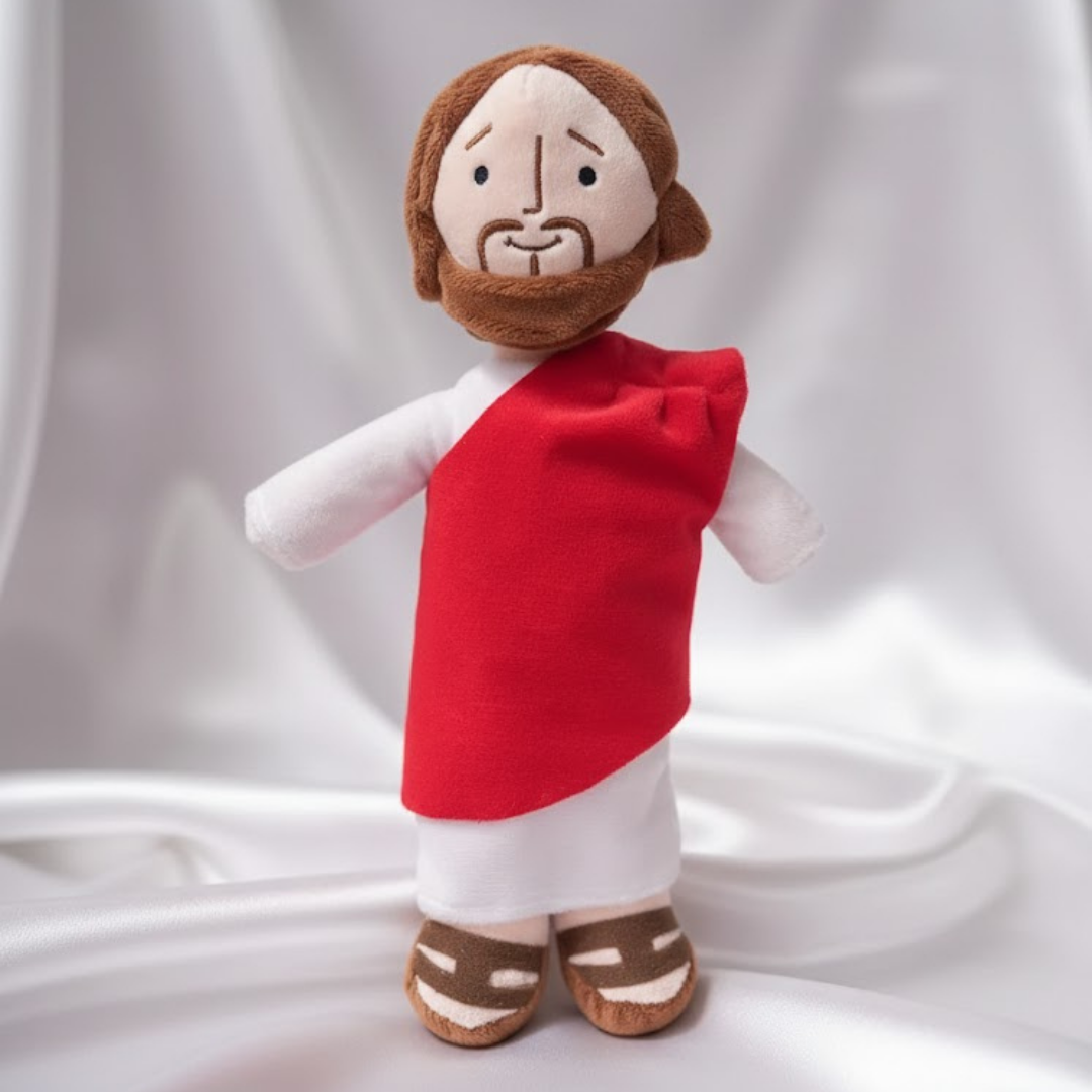 Muñecos  de Peluche Cristianos - Jesús y María Colección Bíblica