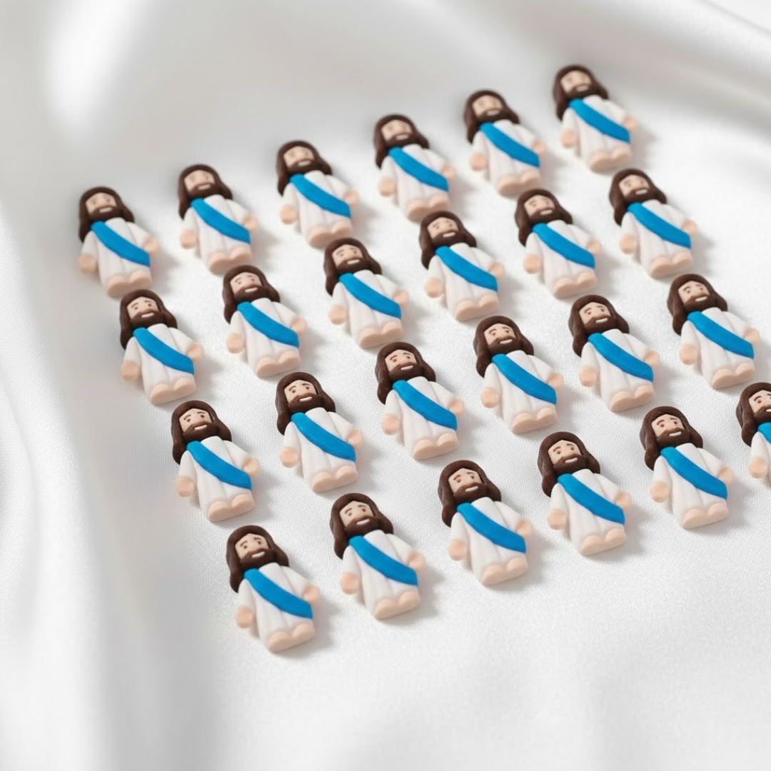 Mini Figuras de Jesús para Decoración de Pascua y Escuela Dominical