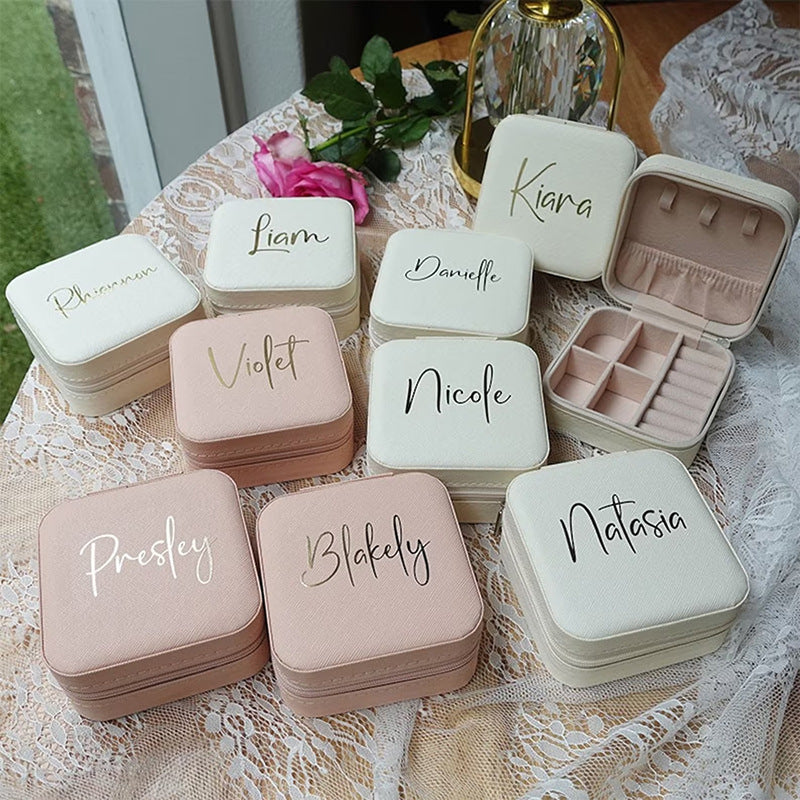 Joyero "Tesoro de Fe" en Cuero PU - Personalizable