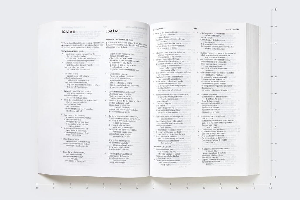 Biblia Bilingüe NBLA / ESV – Español-Inglés, Rústica