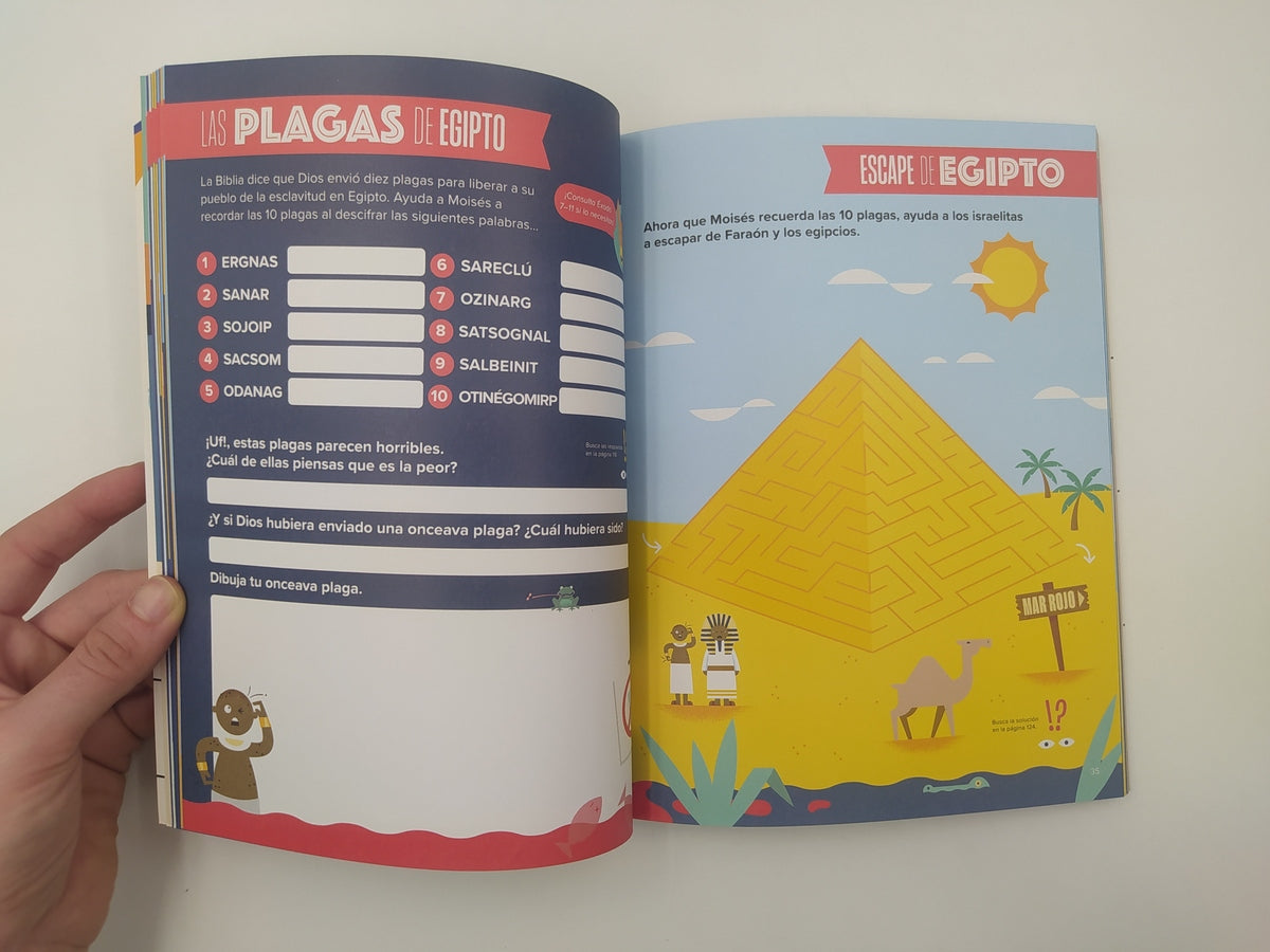 Biblia Infográfica para Niños · Más de 100 Actividades
