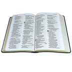 Biblia Reina-Valera 1960 – Manual, Letra Grande, Vinilo Negro
