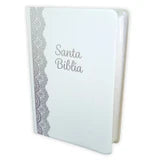 Biblia Reina-Valera 1960 – Manual, Letra Grande, Vinilo Blanco