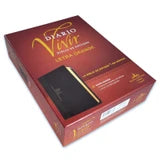 Biblia de Estudio del Diario Vivir RVR60 – Letra Grande, 2 Tonos Negro