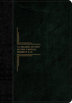 Biblia de Estudio del Diario Vivir RVR60 – Letra Grande, 2 Tonos Negro, con Índice