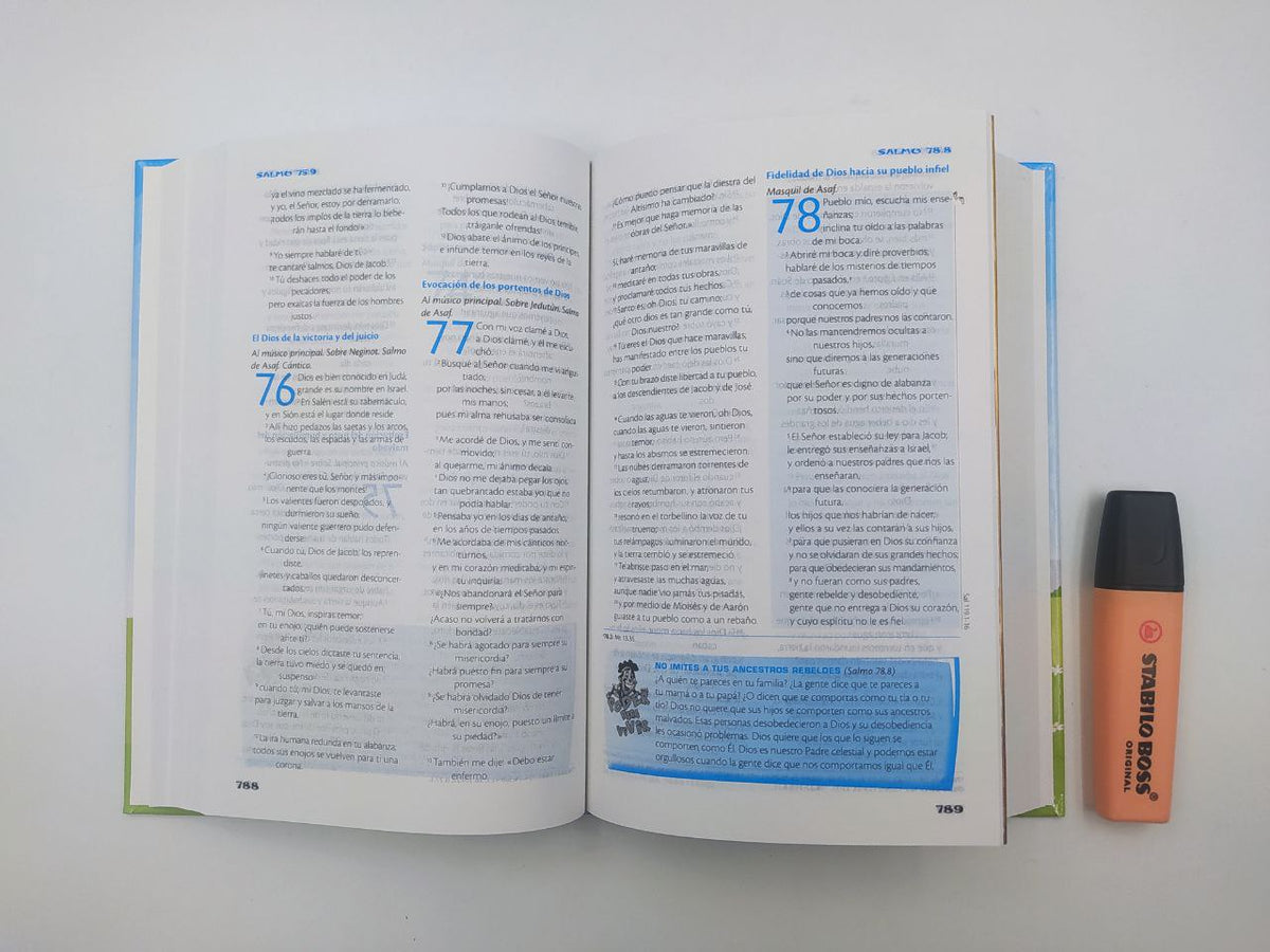 Biblia de Estudio de la Vida Plena para Niños RVC · Tapa Dura Rosa
