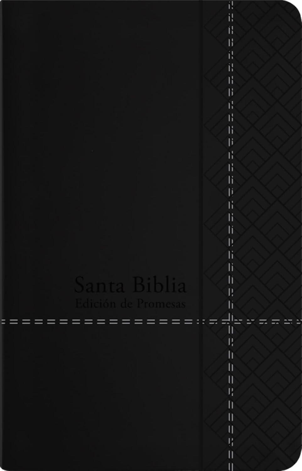 Biblia de Promesas RVR60 – Manual, Letra Grande 12 pt, Imitación Piel Negra