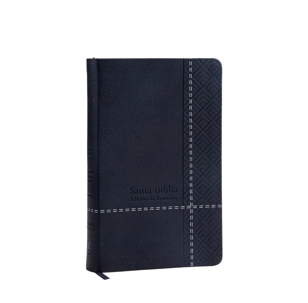 Biblia de Promesas RVR60 – Manual, Letra Grande 12 pt, Imitación Piel Negra