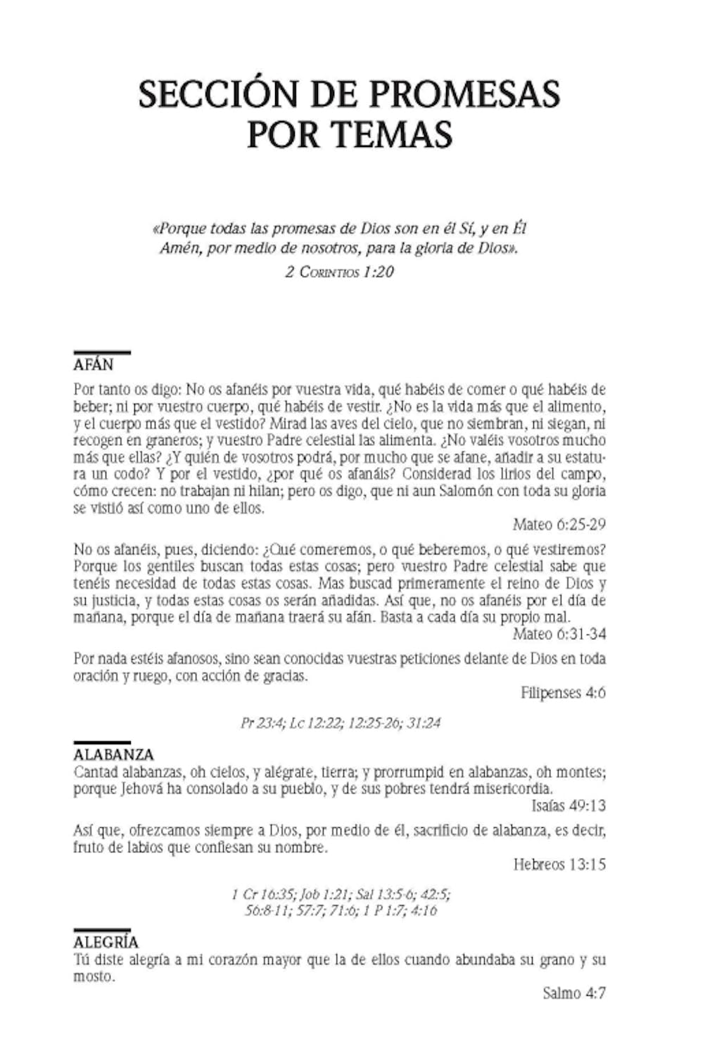 Biblia de Promesas RVR60 – Manual, Letra Grande 12 pt, Imitación Piel Negra